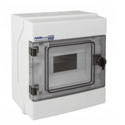 Rozdzielnica modułowa 1x6 nadtynkowa IP65 RH-6 36.6 ELEKTRO-PLAST OPATÓWEK