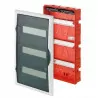 Modular switchboard 3x12 flush-mounted transparent door 2516-01 ELEKTRO-PLAST Nasielsk