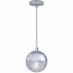 AMARILLO-1 1xG9 chrome pendant lamp IL MIO