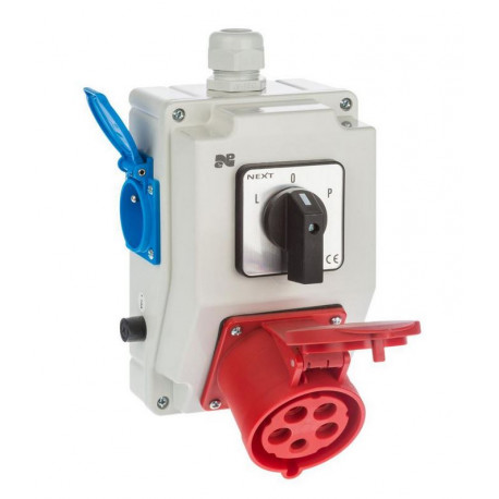 Zestaw instalacyjny 32A5P+2P+Z RS-Z (L-P) ELEKTRO-PLAST Nasielsk