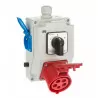Zestaw instalacyjny z gn 32A5P+2P+Z RS-Z (L-P) E-P
