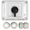 Star-delta cam switch 3P 40A in housing ŁK40-4.831OB3 IP65 SPAMEL
