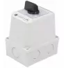 Star-delta cam switch 3P 40A in housing ŁK40-4.831OB3 IP65 SPAMEL