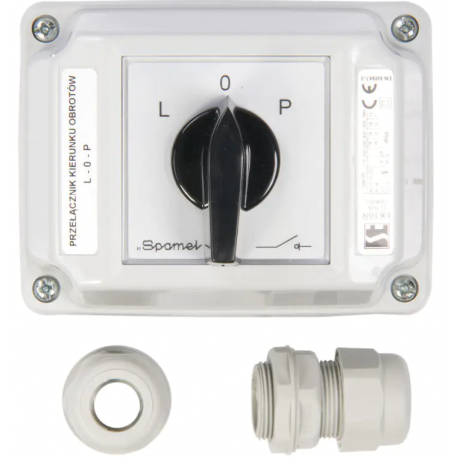 Łącznik krzywkowy L-0-P 3P 16A ŁK16R-3.8368 OB2 SPAMEL