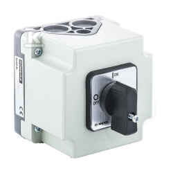 Łącznik krzywkowy PCE 0-1 16A IP65 ML016.3-RG/OB