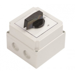 Łącznik krzywkowy 0-1 3P 40A 4G40-10-PK w obudowie APATOR