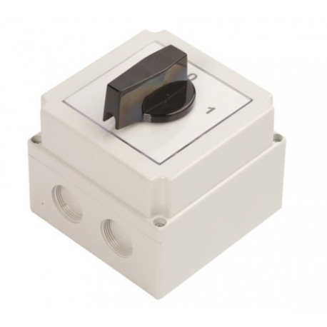 Łącznik krzywkowy 0-1 3P 40A 4G40-10-PK w obudowie APATOR