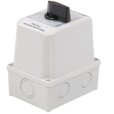 Łącznik krzywkowy 1-0-2 3P z obudową 25A ŁK25R-3.8380 OB3 SPAMEL