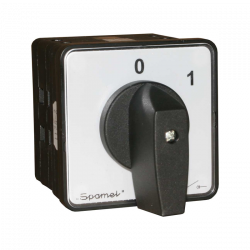 Łącznik krzywkowy 0-1 3P 16A do wbudowania ŁK16R-2.8211-P03 Spamel
