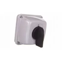 Łącznik krzywkowy 0-1 w obudowie 1P 16A 921653 16-53 Elektrometr