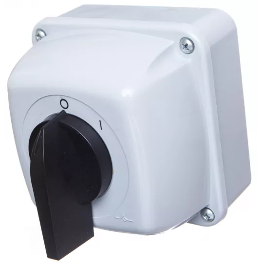Łącznik krzywkowy 0-1 3P 40A Łuk 40-13 924005 ELEKTROMETR Łącznik krzywkowy 0-1 3P 40A Łuk 40-13 924005 ELEKTROMETR