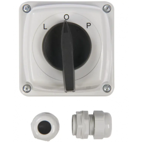 Łącznik krzywkowy L-0-P 3P 25A Łuk E25-43 952542 ELEKTROMRTR