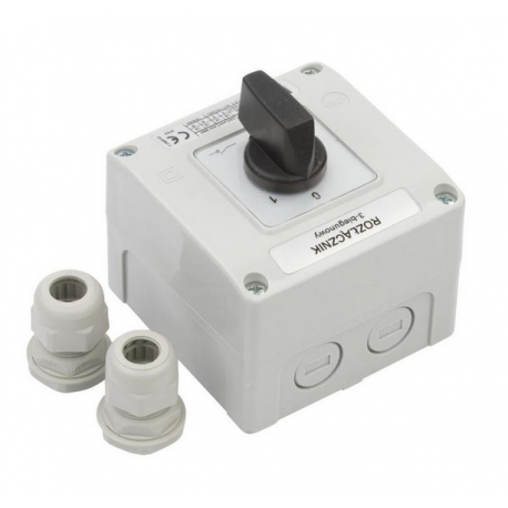 Łącznik krzywkowy 16A 3P 0-1 SK16-2.8211 OB11 SPAMEL