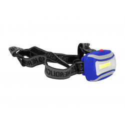 Latarka czołowa TS-1860 niebieska COB LED 2W 3xAAA TIROSS