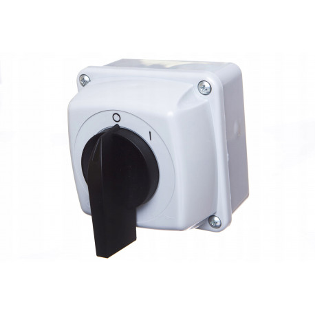 Łącznik krzywakowy 0-1 3P 12A IP65 Łuk E12-13 921213 ELEKTROMET