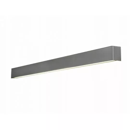 Lampa kinkiet LED STRAIGHT WALL 9615 silver L 22W