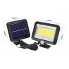 Lampa solarna SL-F1 120LED+PIR z przewodem 75410
