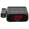 Radiobudzik z projektorem 1120 czarny Adler