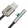 Przewód USB/USB-C CAT7C-B01 1 metr kątowy Baseus