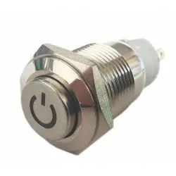 Przełącznik wciskany PBW-16APW Power chwil. 71835-9006