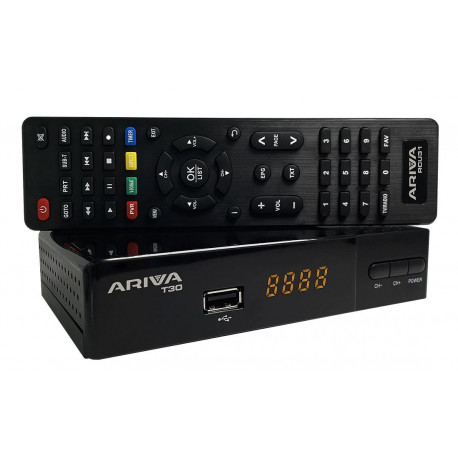 Tuner dekoder DVBT/T2 HEVC/H.265 T30 Ariva Ferguso-9011
