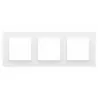 Simon10 3gang frame CR3/11 white SIMON