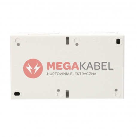 Aquarius gniazdo 2-krotne z uziemieniem klawisz AQGZ1-2/11a biały SIMON