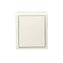 Aquarius Łącznik jednobiegunowy bryzgoszczelny IP54 AQW1/11 biały SIMON