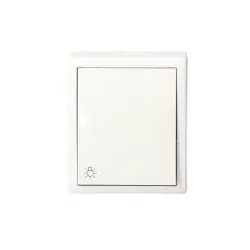 Aquarius Przycisk Światło AQS1/11 biały SIMON