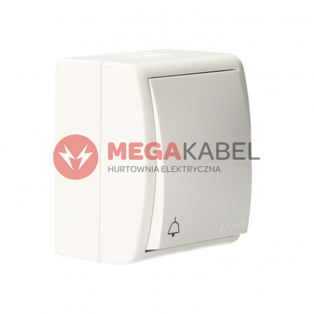 Aquarius łącznik dzwonek AQD1/11 biały SIMON