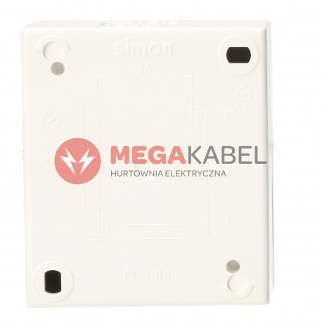 Aquarius łącznik krzyżowy bryzgoszczelny IP54 AQW7/11 biały SIMON