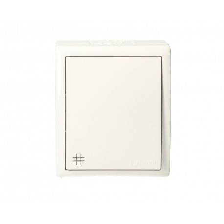 Aquarius łącznik krzyżowy bryzgoszczelny IP54 AQW7/11 biały SIMON