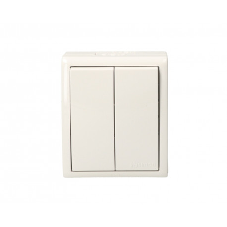 Aquarius łącznik świecznik bryzgoszczelny z podświetleniem AQW5L/11 biały SIMON