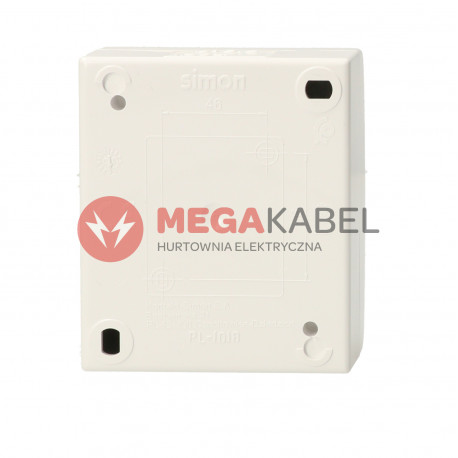 Aquarius Przycisk Dzwonek z podświetleniem AQD1L/11 biały SIMON