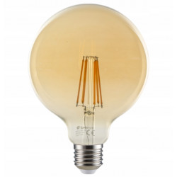 Żarówka LED GLOB E27 G95 10W WW ciepła Gold Filament