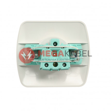 Akord Gniazdo 1-krotne z uziemieniem AGZ1e/11 biały SIMON
