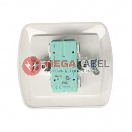 Akord Łącznik Schodowy AW6/11 biały SIMON