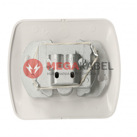 Akord Gniazdo Antenowe RTV-SAT końcowe AAS/11 biały SIMON