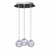 AMARILLO-3 3xG9 chrome pendant lamp IL MIO