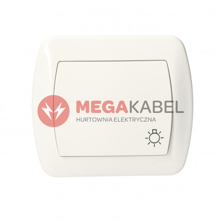 Akord Łącznik Światło AS1/11 biały SIMON