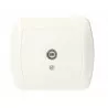 Akord TV single antenna outlet AAK1/11 white SIMON