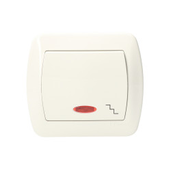 Akord Łącznik schodowy podświetlany biały SIMON