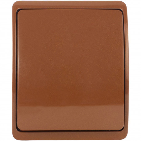 Koala łącznik jednobiegunowy natynkowy IP44 brązowy