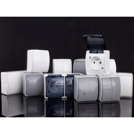 Koala łącznik świecznikowy n/t IP44 biały 152-01