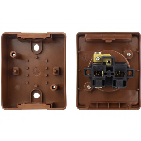 Koala gniazdo pojed.2P+Z n/t brązow z klap. 161-02