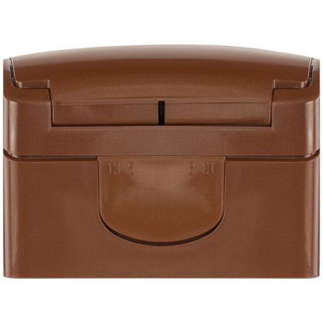 Koala gniazdo pojed.2P+Z n/t brązow z klap. 161-02