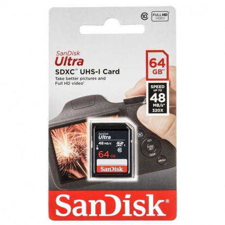 Karta pamięci SDXC 64GB C10 Ultra San Disk