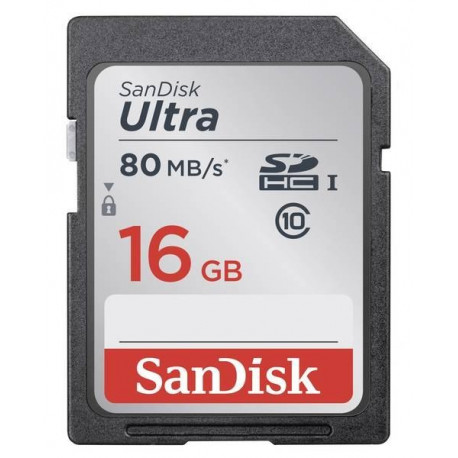 Karta pamięci SDHC 16GB class10 80MB/s SanDisk