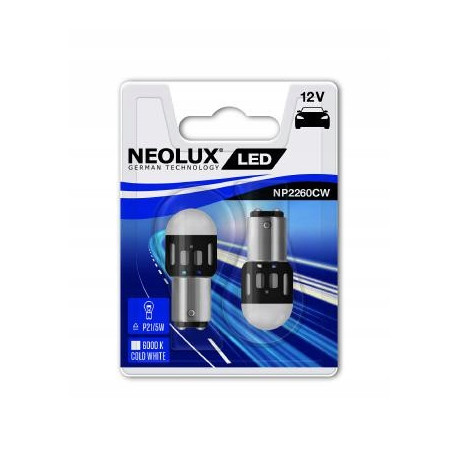 Żarówka samochodowa LED BAY15d 12V P21/5W 2 sztuki NEOLUX