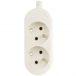 Portable double socket 16A...